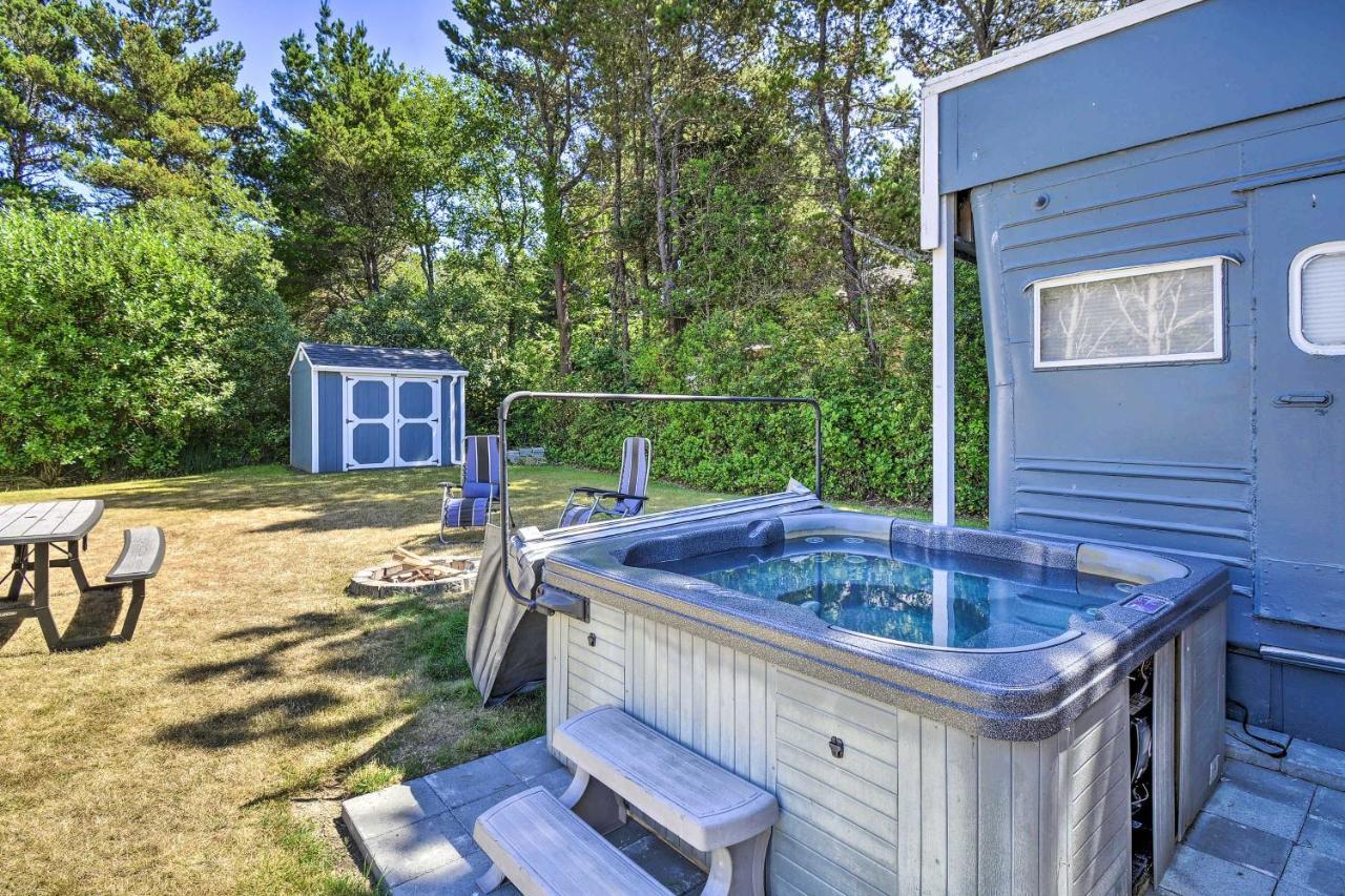 Coastal Pnw Gem With Hot Tub - Walk To Beach! Grayland Zewnętrze zdjęcie